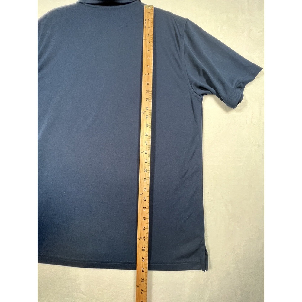 Syracuse Polo Shirt Mens‎ L Blue Ultraclub Performance Plain Logo  Embroidered - Picture 8 of 9